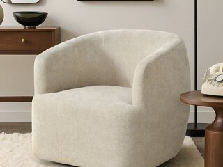 Sofia Swivel Chair Light Brown Product Image